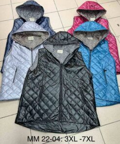 Kamizelka Damska MM22-04 MIX KOLOR 3XL-7XL